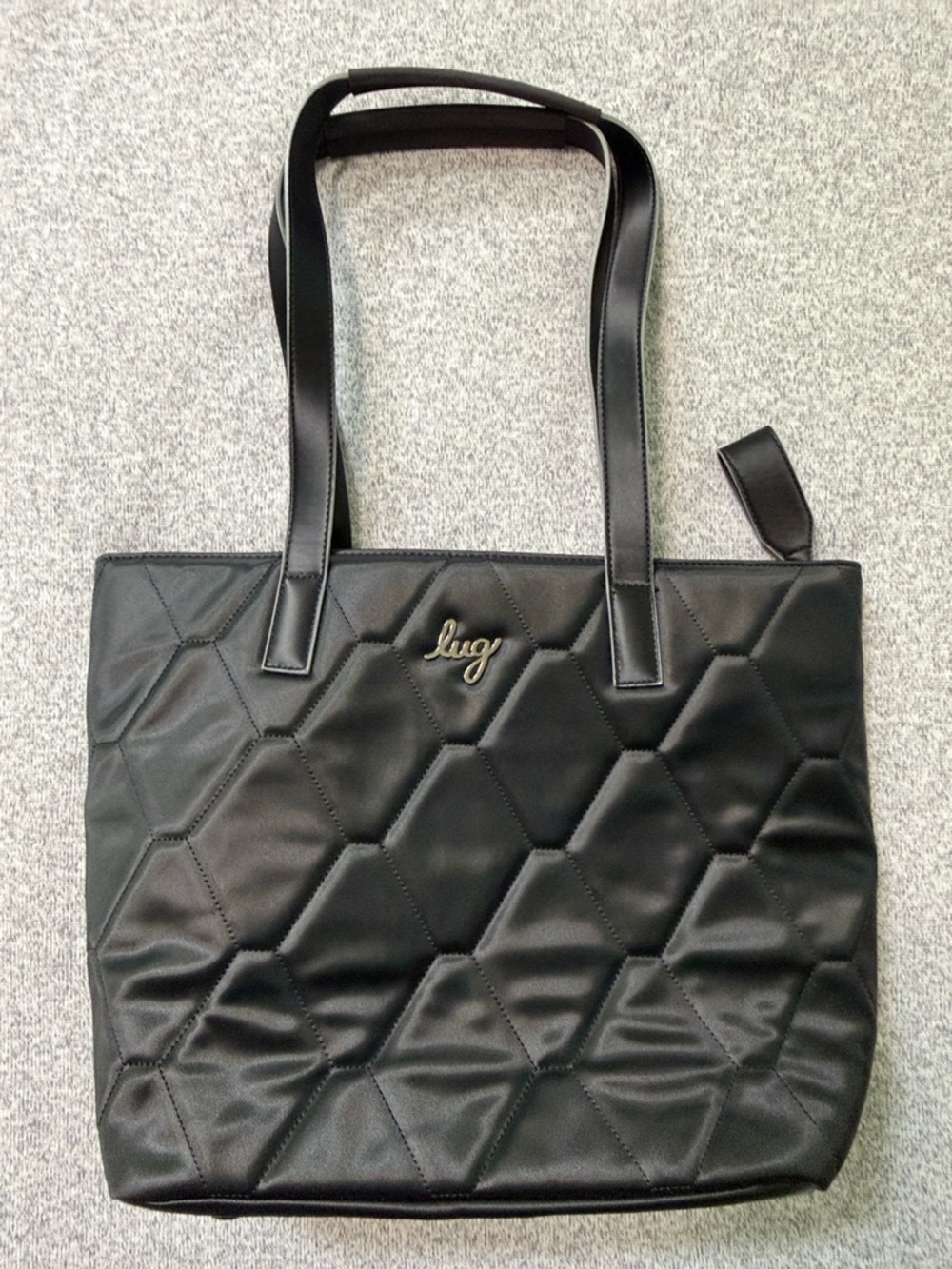 Lug Black Paddock Tote Bag